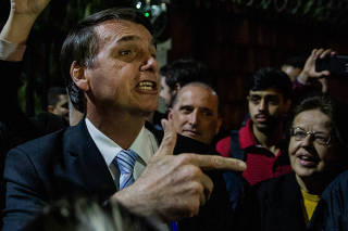 O pré-candidato a Presidência da República, Jair Bolsonaro