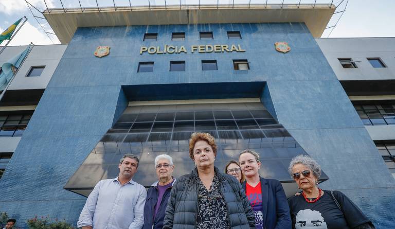 A ex-presidente Dilma, foi barrada pela juíza Carolina Lebbos, responsável pela execução da pena do petista
