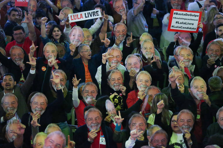 Mesmo preso, Lula é lançado à Presidência, em 2018