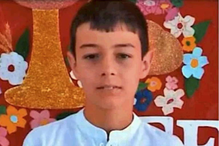 Foto de Bernardo Uglione Boldrini, de 11 anos. O menino foi encontrado morto e  o pai, Leandro Boldrini, 38 anos, a madrasta e uma terceira pessoa foram presos suspeitos de participação na morte da criança