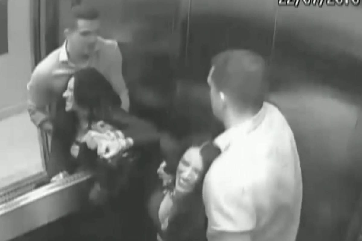 Resultado de imagem para violencia contra a mulher no caso da advogada no elevador