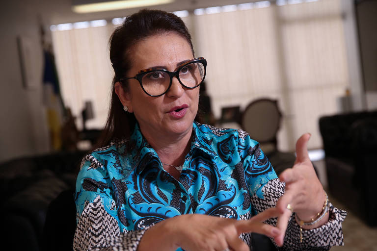 A senadora Kátia Abreu (PDT-TO), candidata a vice na chapa de Ciro Gomes