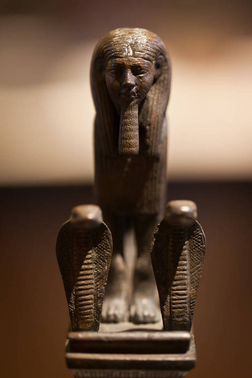 Arte egípcia da época em que faraós negros dominaram o país