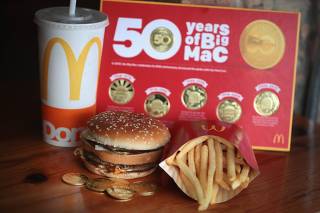 McDonald's Celebrates 50th Anniversary Of Big Mac With Currency 