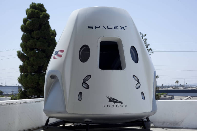 Cápsula que deve ser lançada até abril pelo SpaceX