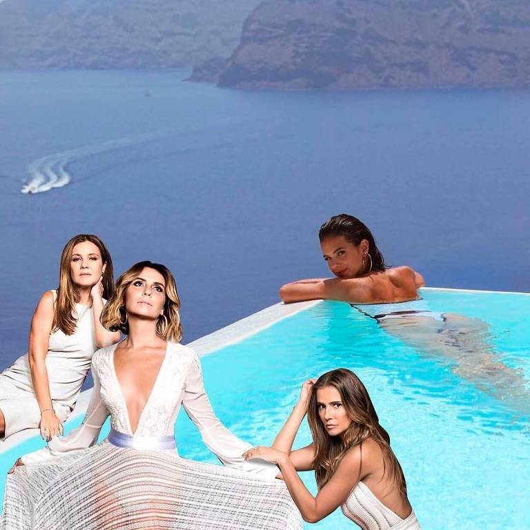 Viagem de atrizes a Grécia gera memes entre famosos
