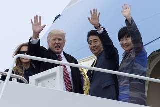 Donald Trump, Shinzo Abe