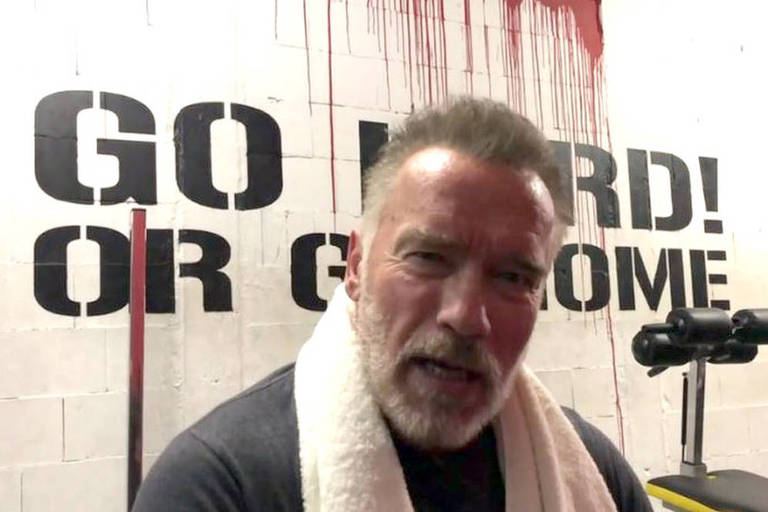 A inspiradora mensagem de Schwarzenegger a um homem deprimido que não conseguia mais se exercitar
