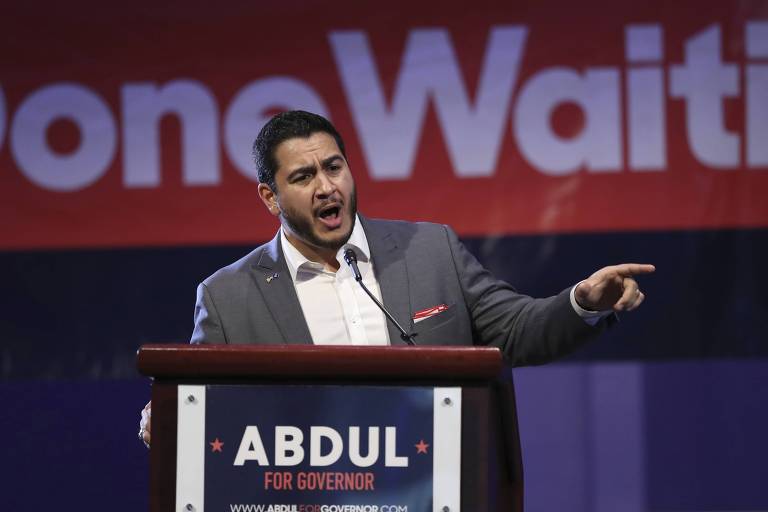 Abdul El-Sayed, 33, perdeu a disputa para ser o candidato democrata ao governo de Michigan 