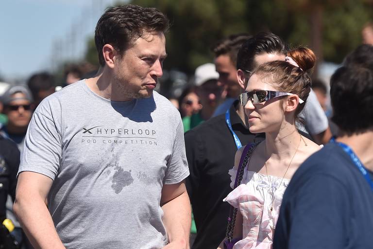 Elon Musk processa Grimes para reconhecer paternidade de 3 filhos