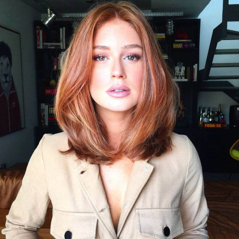 F5 Celebridades Marina Ruy Barbosa Radicaliza E Aparece Com Os Cabelos Loiros Por Campanha Publicitaria 22 07 2019