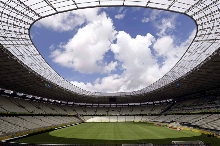 Arena Castelão, onde o Ceará disputa suas partidas, foi outro estádio reformado para receber jogos da Copa do Mundo no Brasil, em 2014