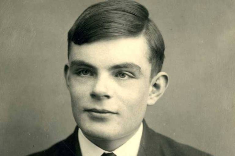 Alan Turing aos 16 anos, em 1928
