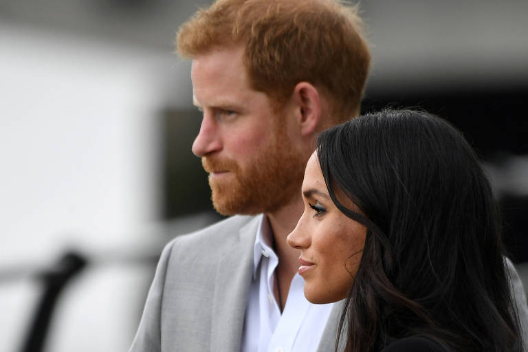 Príncipe Harry e Meghan Markle em visita à Irlanda