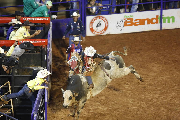 Peão vence por meio ponto o rodeio de Barretos 2018