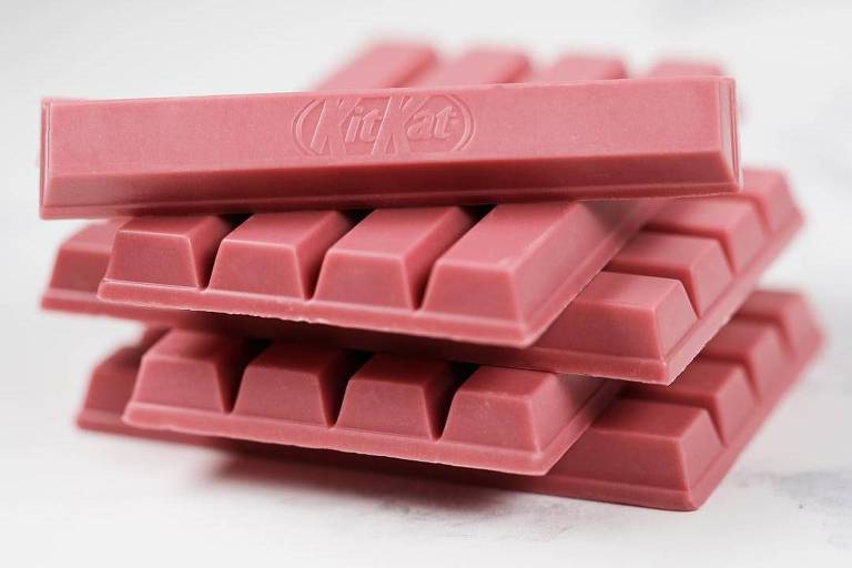 Kit Kat rosa é novidade no Brasil