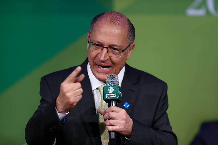 O candidato à Presidência Geraldo Alckmin (PSDB) participa de sabatina promovida pela CNA (Confederação Nacional da Agricultura), em Brasília