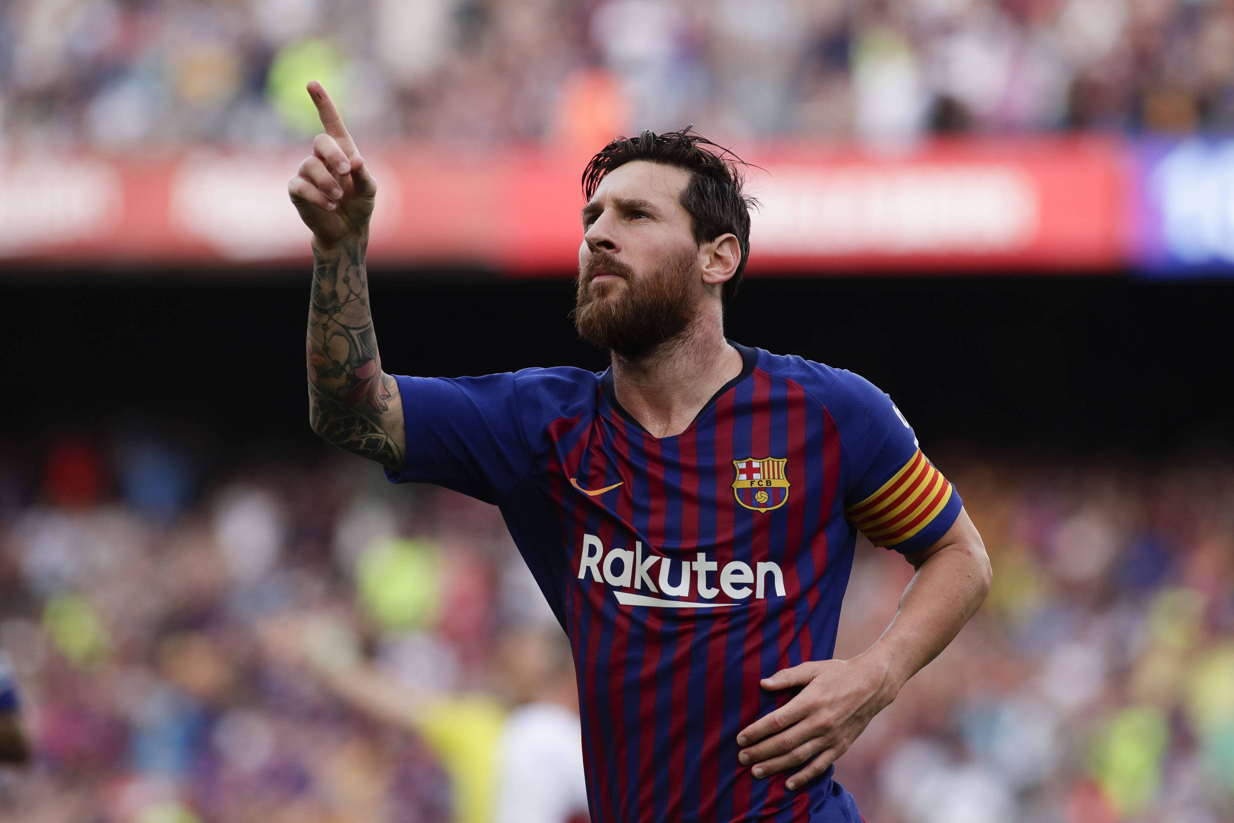 Lionel Messi faz dois em goleada e classificação do Barcelona na Champions  - 13/03/2019 - Esporte - Folha