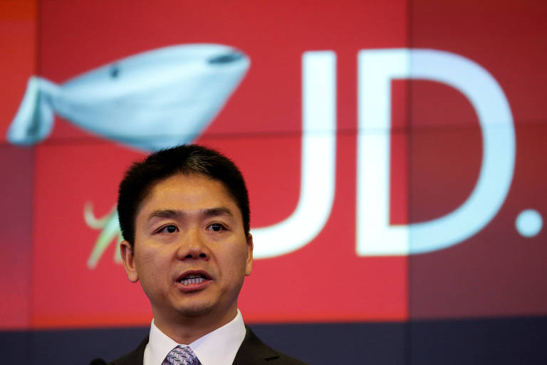 Richard Liu, CEO e fundador da empresa de e-commerce JD.com, em foto de 2014
