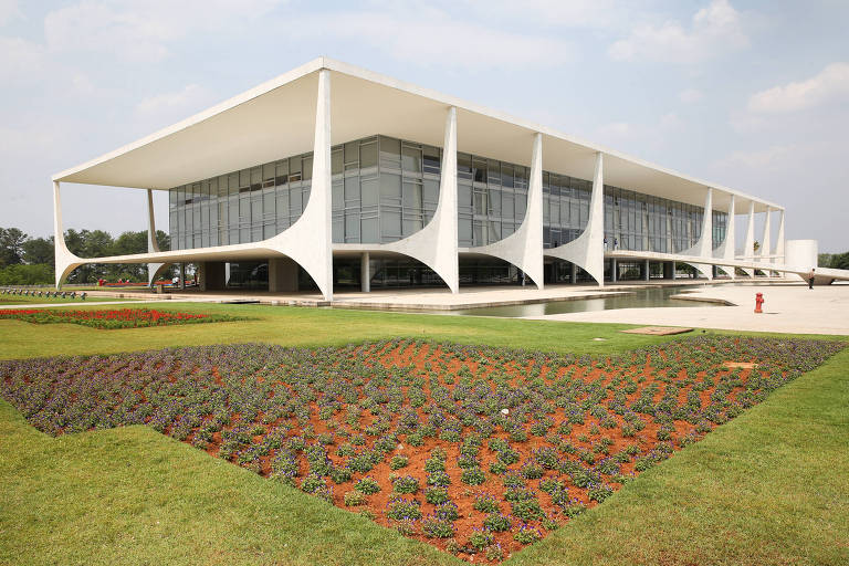 O Palácio do Planalto