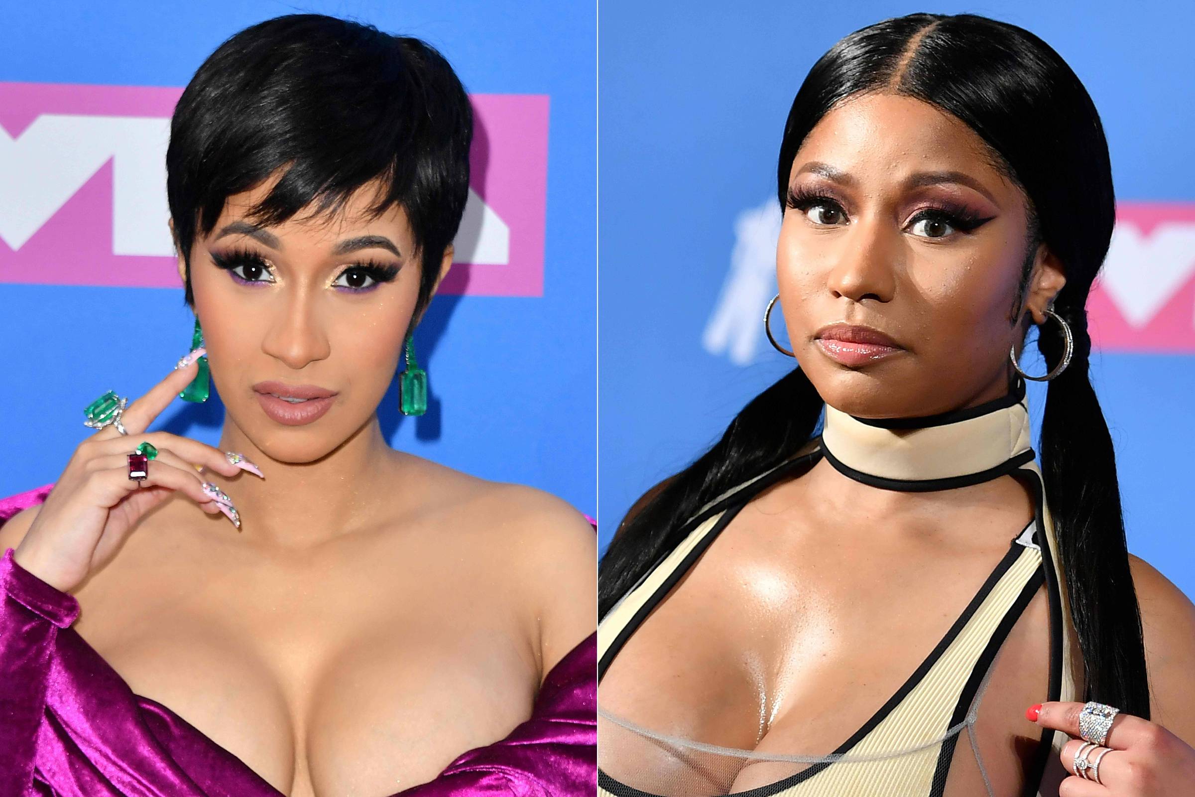 F5 - Celebridades - Desentendimento entre Cardi B e Nicki Minaj em festa  termina com hematomas e sapatadas - 08/09/2018