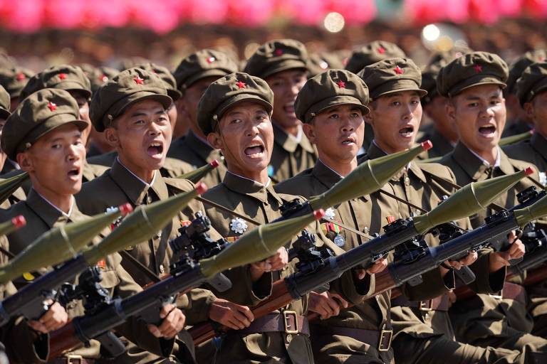 Coreia do Norte celebra aniversário de 70 anos
