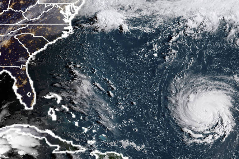 Furacão Florence se fortalece e ameaça costa leste dos EUA
