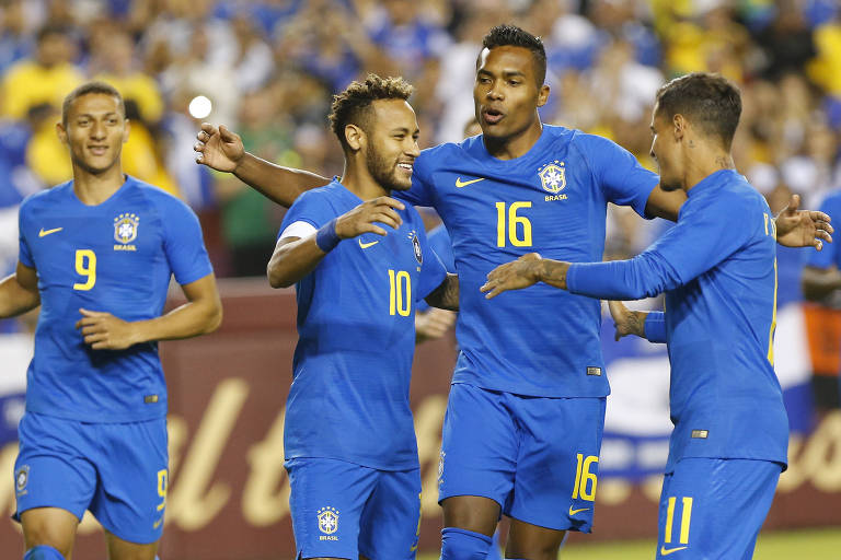 Seleção brasileira goleia El Salvador em amistoso