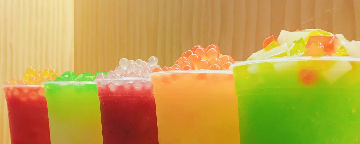 Bebidas do Dr. Bubble