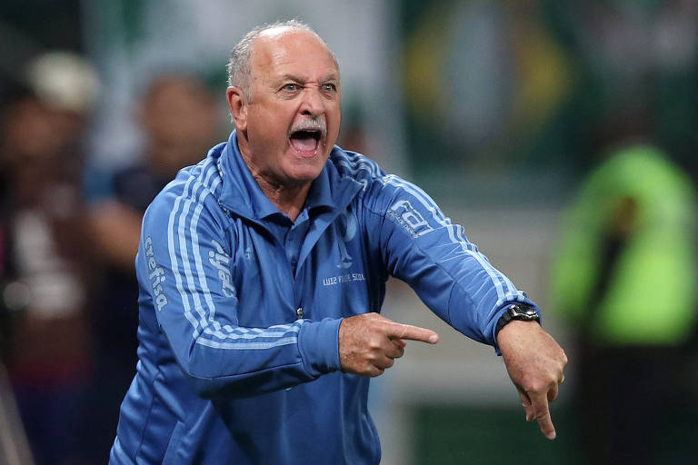 O técnico Luiz Felipe Scolari está invicto no comando do Palmeiras no Campeonato Brasileiro