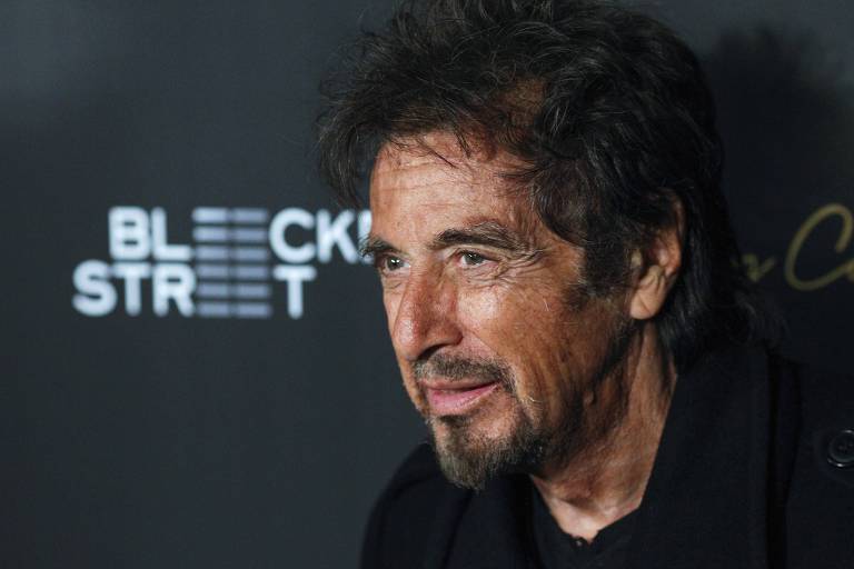 O ator Al Pacino durante evento para promoção de filme em 2015