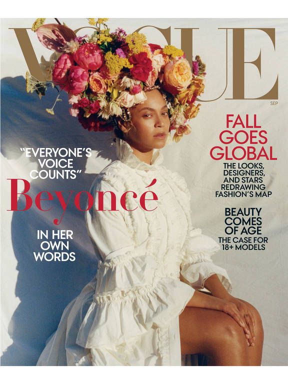 Revistas com mulheres negras na capa
