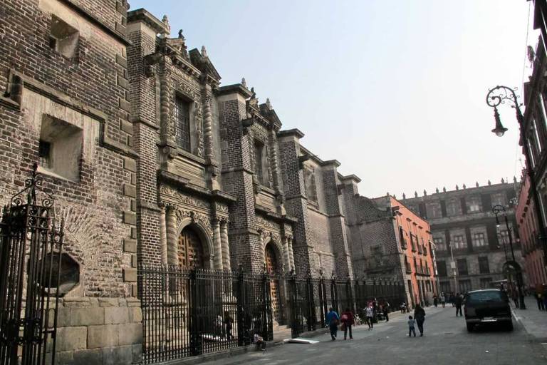 Rua na Cidade do México, a capital do país 