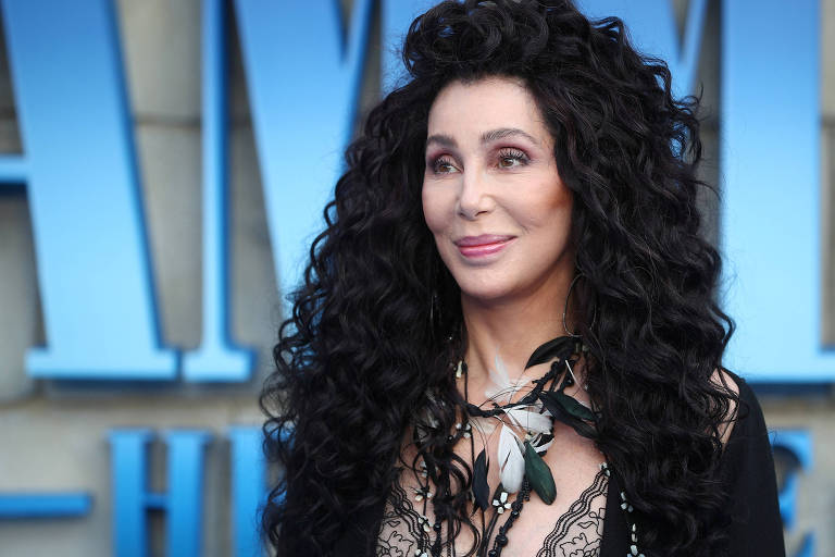 Cher na estreia de "Mamma Mia! Lá Vamos nós de Novo" em Londres, em julho de 2018
