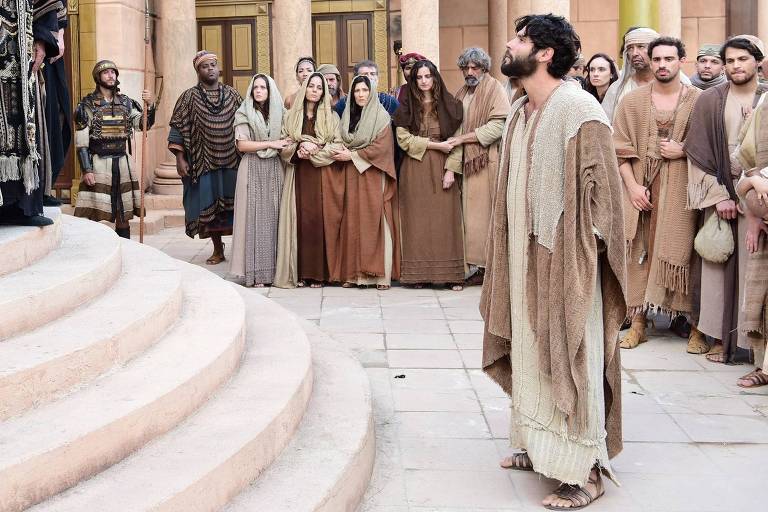 Caifás manda prender Messias 
