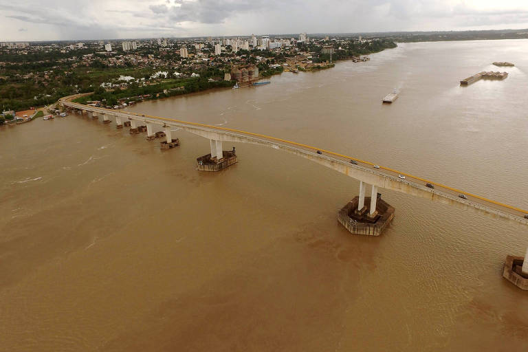 Ponte do Rio Madeira, que liga Rondônia com Amazonas