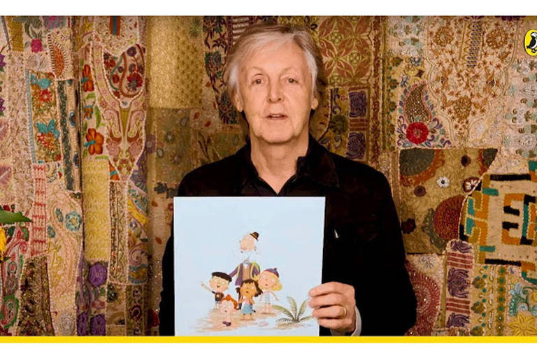 Paul McCartney apresenta 'Hey Grandude', livro infantil que escreveu em homenagem aos netos