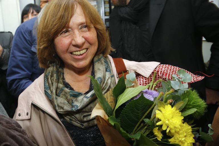 Svetlana Aleksiévitch, vencedora do Nobel de Literatura de 2015
