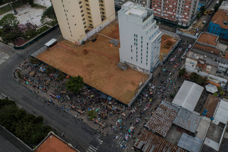 Região da cracolândia no centro de SP; desde os anos 1990, diferentes programas tentaram resolver o problema