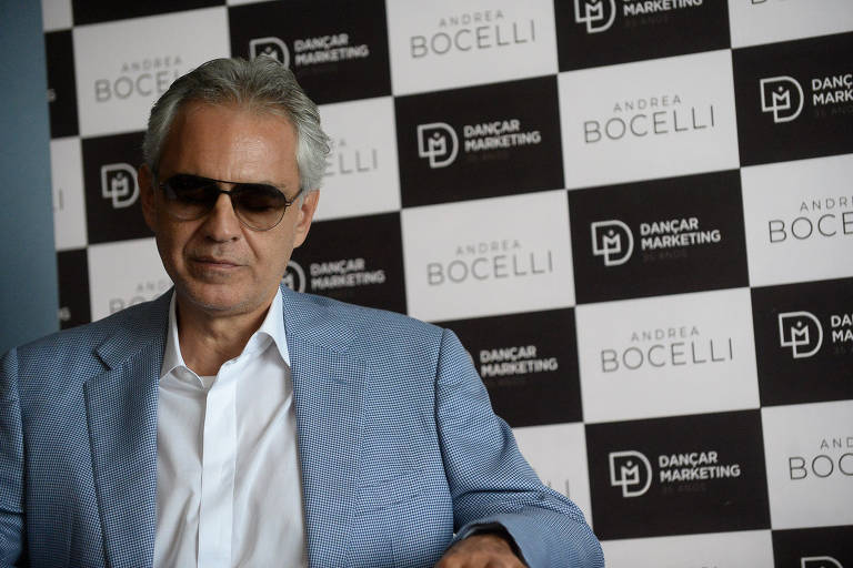 Coletiva de Andrea Bocelli 