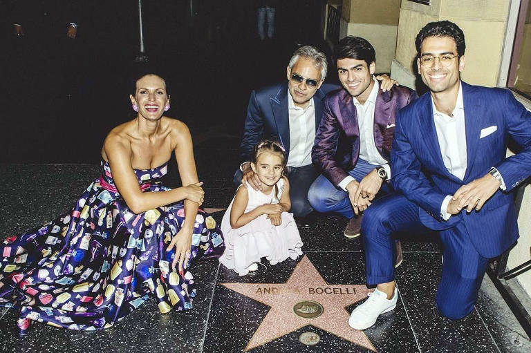 Andrea Bocelli lança filho cantor, criado a 'pão e música', e fala