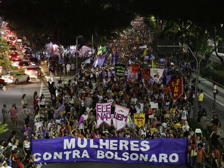 Veja fotos de atos do movimento #EleNão