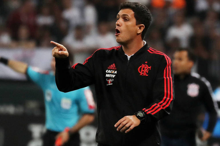 O técnico Maurício Barbieri, demitido do Flamengo nesta semana