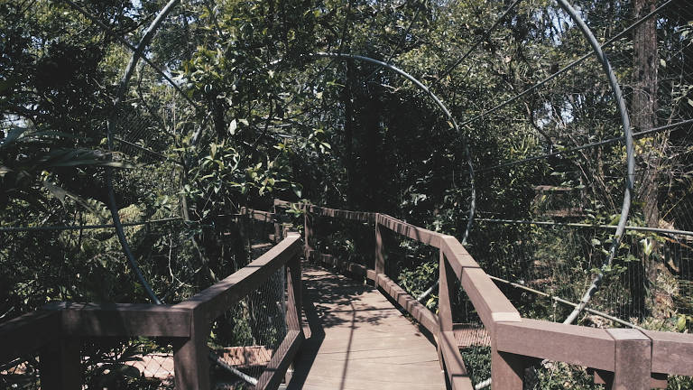 Parque Ecológico Imigrantes, que será inaugurado em 20 de novembro de 2018. Parque mistura mata com futurismo e acessibilidade