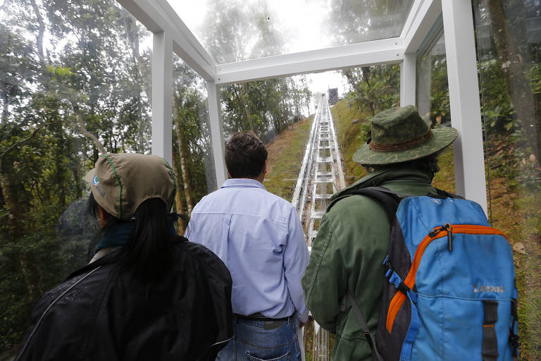 O Parque Ecológico Imigrantes, que quer facilitar o contato do visitante com parte da Mata Atlântica promovendo comportamentos sensoriais incomuns ao ambiente urbano