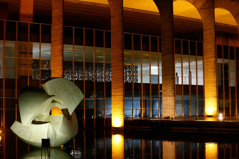 Palácio do Itamaraty, sede do Ministério das Relações Exteriores do Brasil, em Brasília
