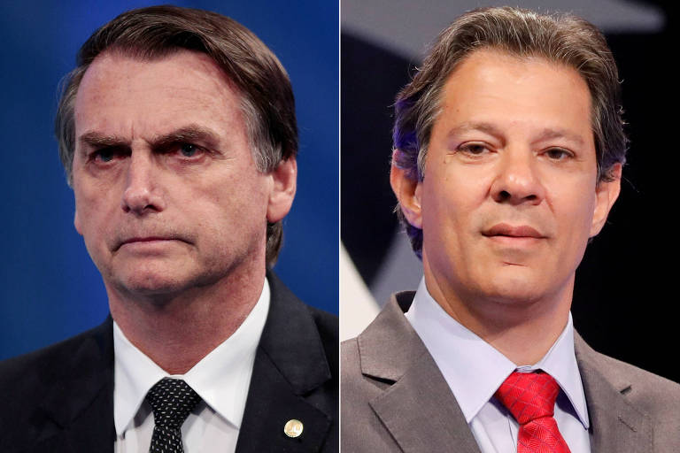 Bolsonaro chega a 32% e Haddad vai a 23%, mostra Ibope