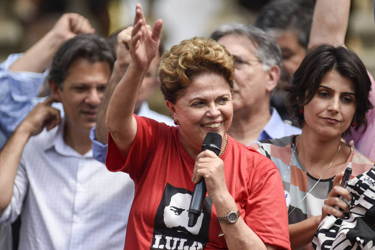 Dilma Rousseff discursando
