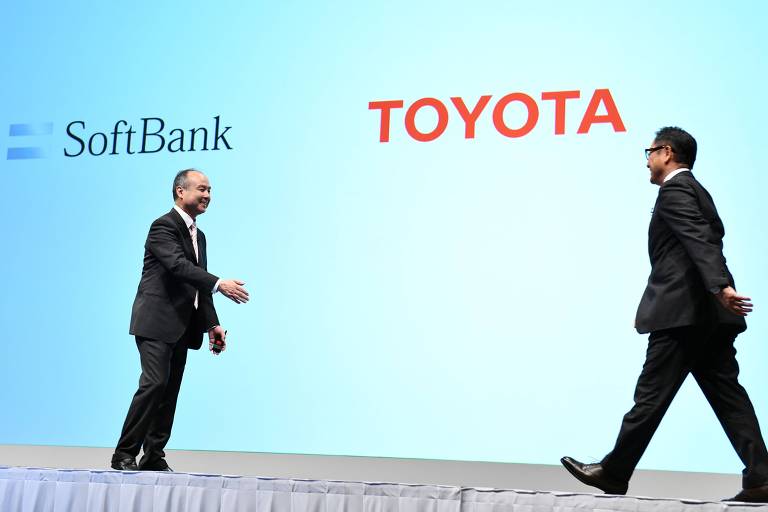 Presidentes do Softbank e Toyota fecham acordo em Tóquio