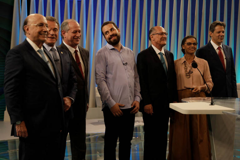 Debate com presidenci veis na Globo 04 10 2018 Pol tica